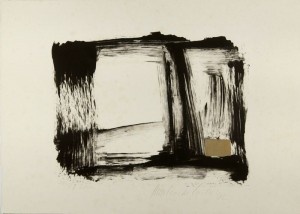 Sem Título, Amilcar de Castro, 1992, Belo Horizonte/MG, litografia sobre papel, 50,2 x 70,6 cm