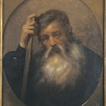 Cabeça de Velho, Victor Meirelles de Lima (cid), s/d, s/i, Óleo sobre tela, 45,8 x 38,2 cm