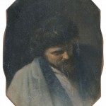 Cabeça de Homem, Victor Meirelles de Lima, s/d, s/i, Óleo sobre tela, 45,0 x 38,0 cm
