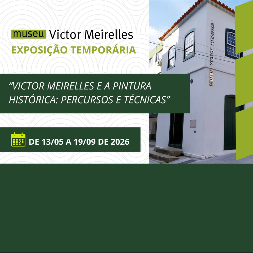 Nova exposição no Museu Victor Meirelles apresenta trajetória do pintor catarinense